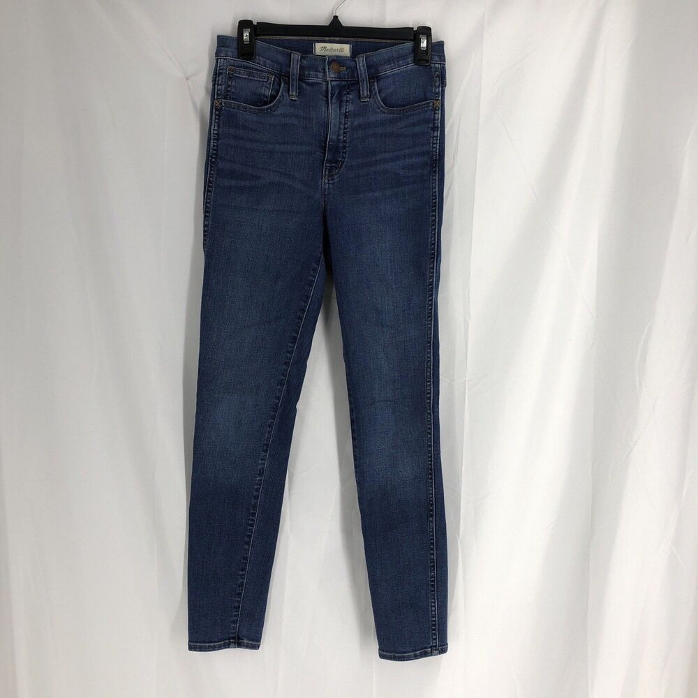 Madewell Roadtripper Slim Boyjeans Jeans Womens Size 26 Blue Denim